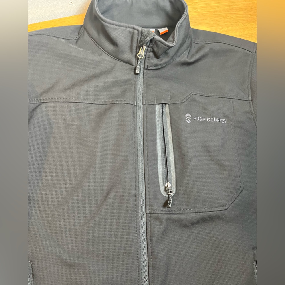 Free Country Journeyman Flex super soft shell jacket black - Picture 6 of 10